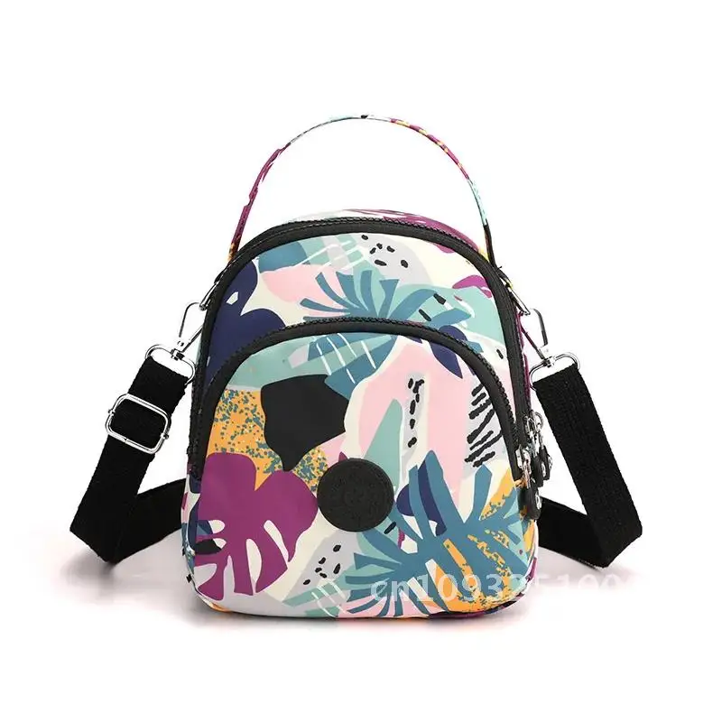 

Multi Layer Nylon Backpacks Small Mini Backpack Causal Women Women for Students School Female Bag Bags Crossbody Bag Shoulder