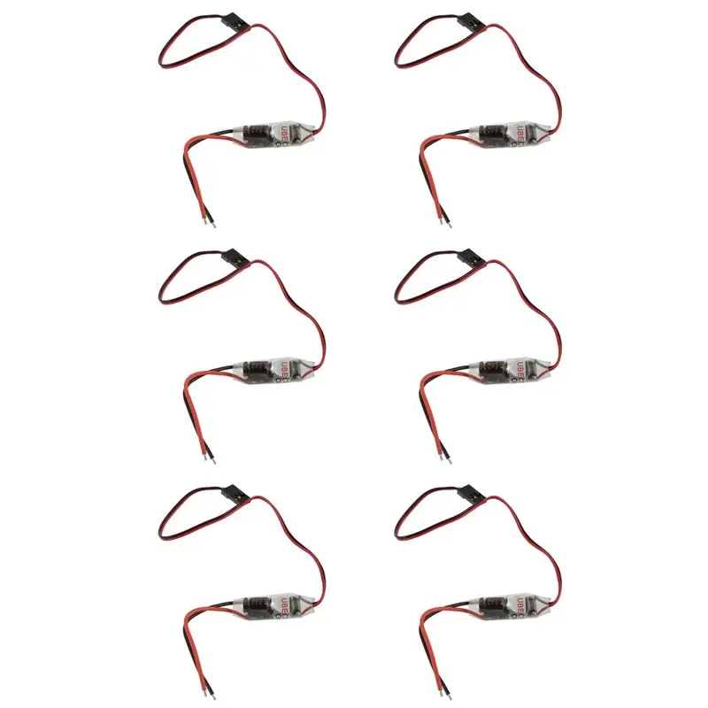 ABJF-6X UBEC 5V BEC Full Shielding Antijamming Switching Regulator For FPV RC Drone Receiver Power Supply(3A)