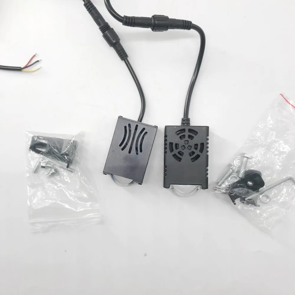 Автомобильная решетка, мини-матричная лазерная фара, сетчатая решетка, желто-белый светодиодный прожектор для мотоцикла, высокая видимость, всепогодная