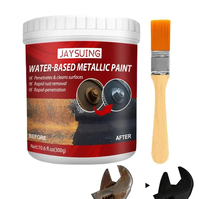 

Water Based Paint 300g Rust Converter Water Based Paint Anti-rust Protection Car Coating Primer Rust Inhibitor Works On Rusty