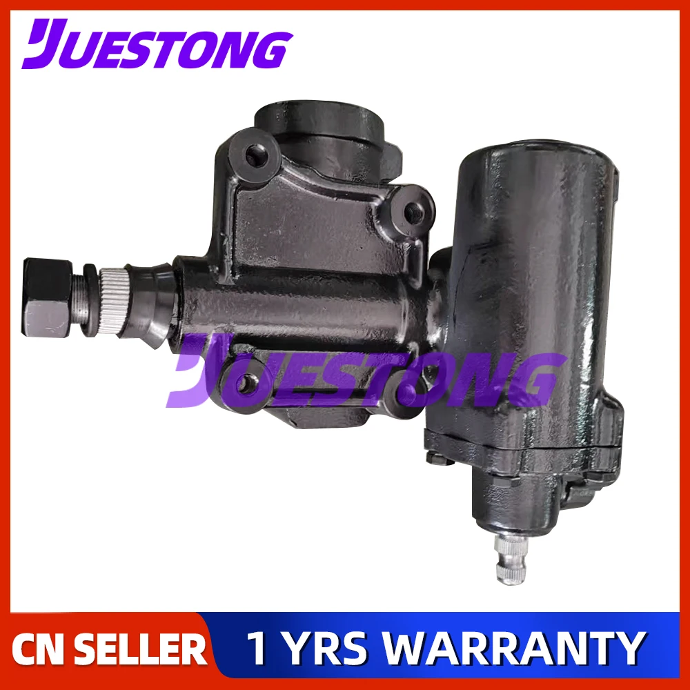 LHD Power Steering Gear Box for Land Rover Discovery Series II 1998-2004 4.0L 4.6L QAF500060 Suitable for 4-Holes Installation