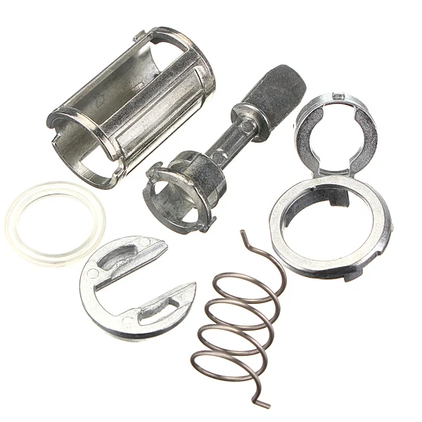 7 Pcs/Set Front Left & Right Door Lock Cylinder Repair Kit 1U0837167EC W904-ST-7T For VW /Mk4 /Golf 4 /Bora