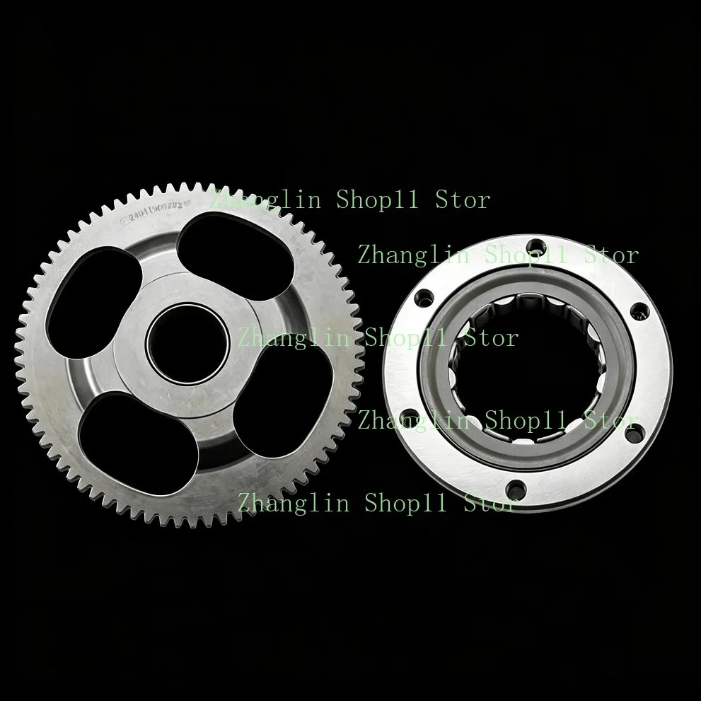 For CFMOTO 450SR/SRS 450NK/MT/CLC Beyond Clutch Starter Gear Start Disk Gear CF400-6-7-8-9-10 Motorcycle Accessories
