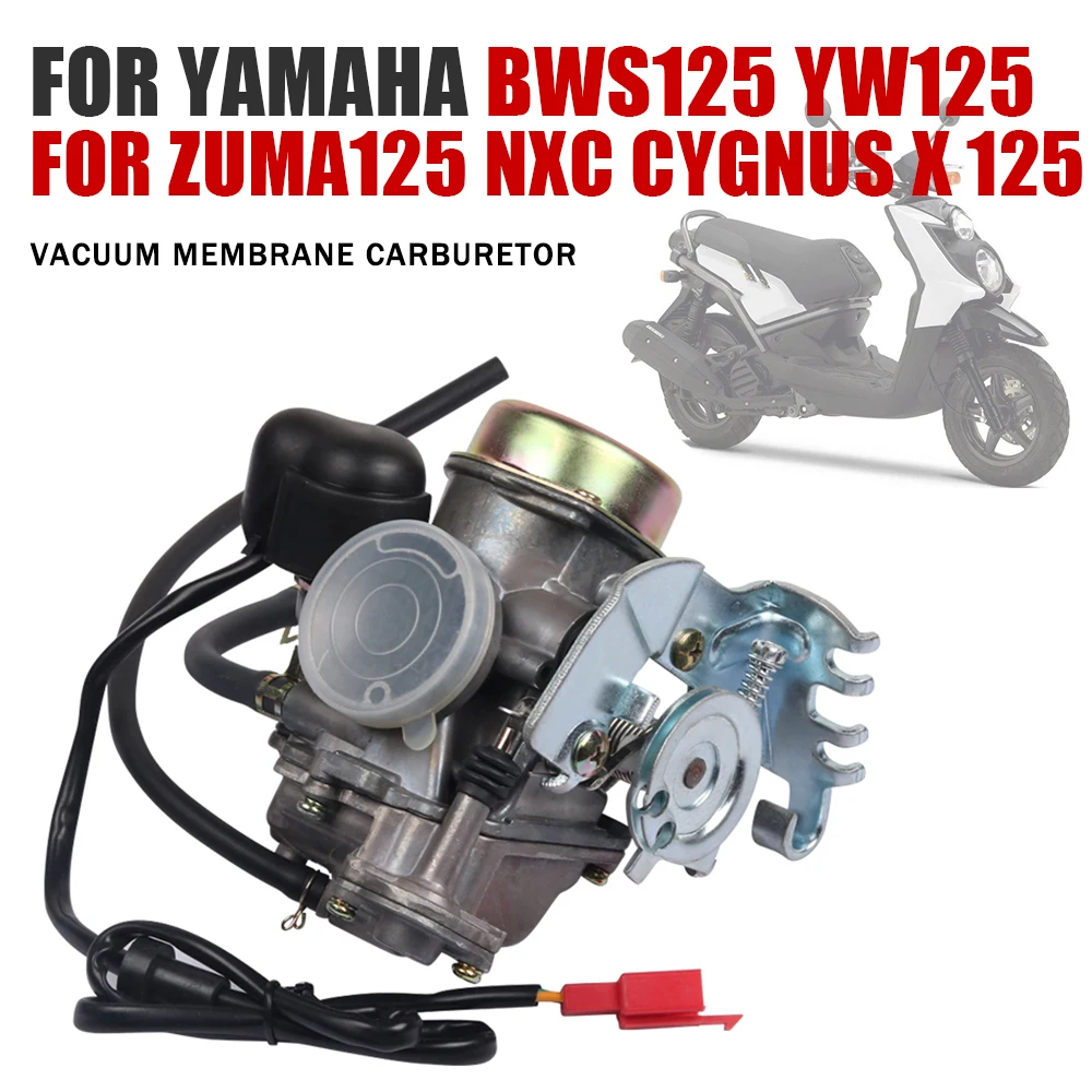 二輪車用燃料システム用キャブレター,スクータースペアパーツ,ヤマハbws125 bws 125 zuma125 yw125 nxc cygnus x 125 x125