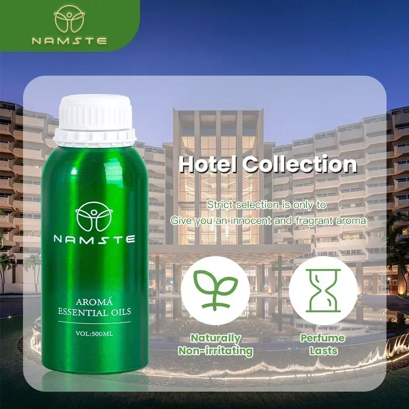 

Namste 500ML Aromatic Oil Hotels Perfume Aroma Diffuser Ritz Carlton Hilton Shangri La Home Air Freshener Riyadh Warehouse