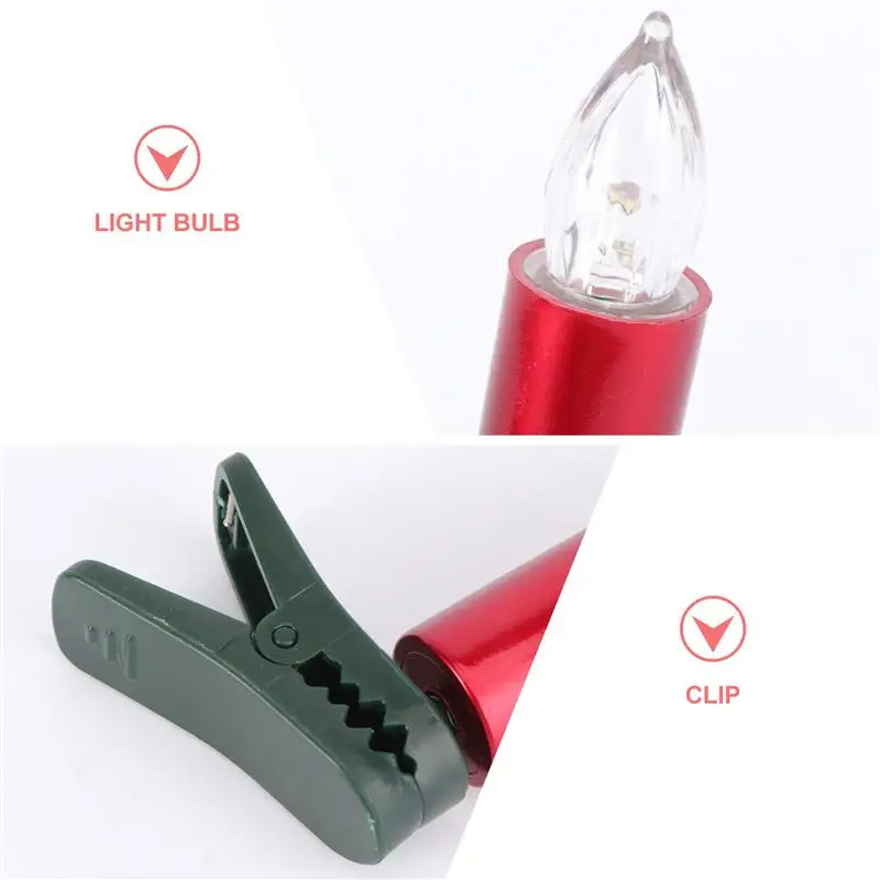 Lampe LED électronique pour décor de fête de Noël, cône en plastique, télécommande d'arbre, ci-après les