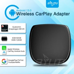 Carplay Ai Box Wireless Carplay FOR NF Android Box Car Multimedia Player CS9Pro 4GB+64GB Audio Navigation For Volkswagen Toyota