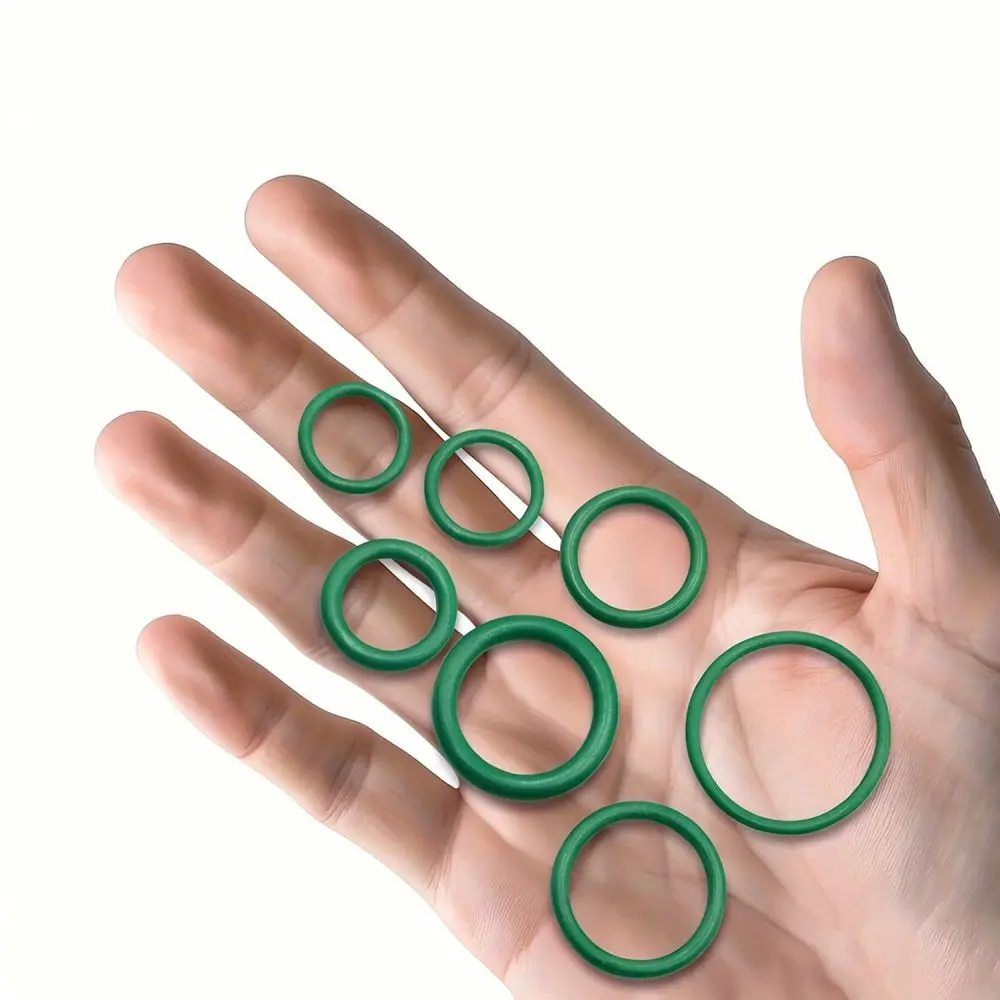 Rubber O Ring Gasket Seal Assortment For Automotive Air Conditioning Repair Car AC Compressor Pipe Connector Set