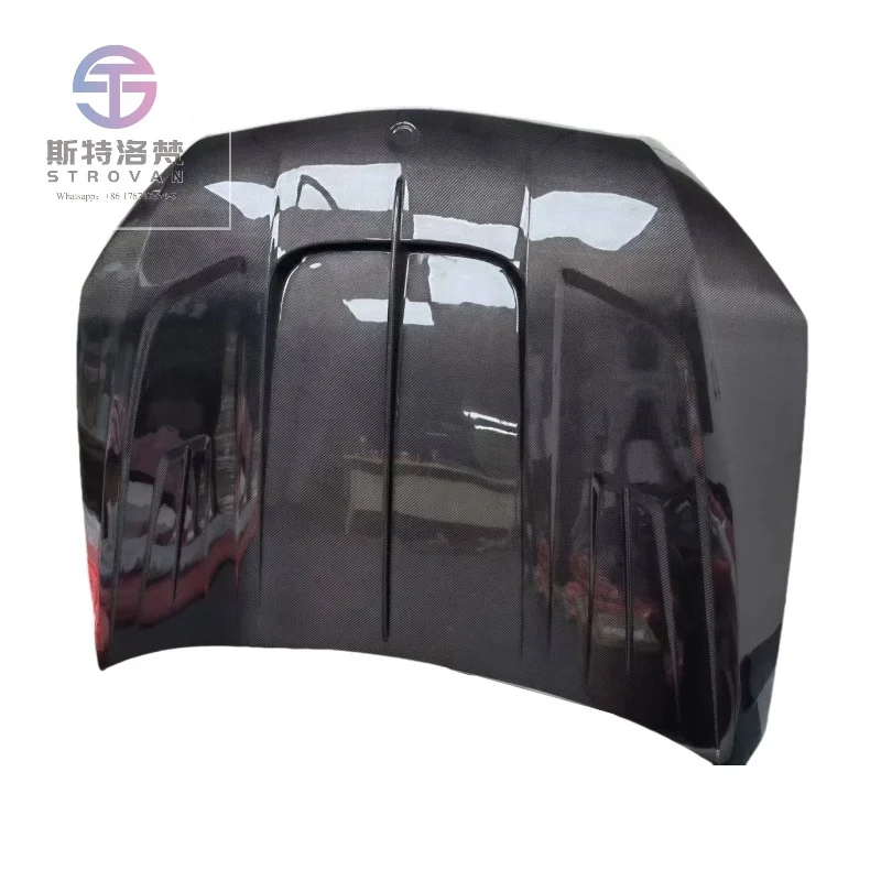 

High Quality LD Style Carbon Fiber Hood Engine Cover for GLS 2020-2024
