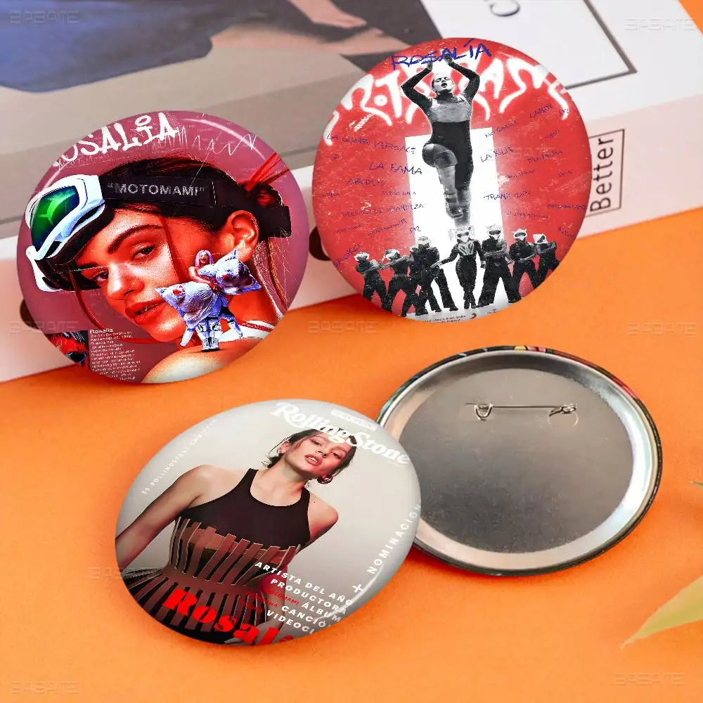 

Hot Singer R-Rosalia Classic Movie 58mm Animals Funny Brooches Badge Backpack Clothes Gift Accessory