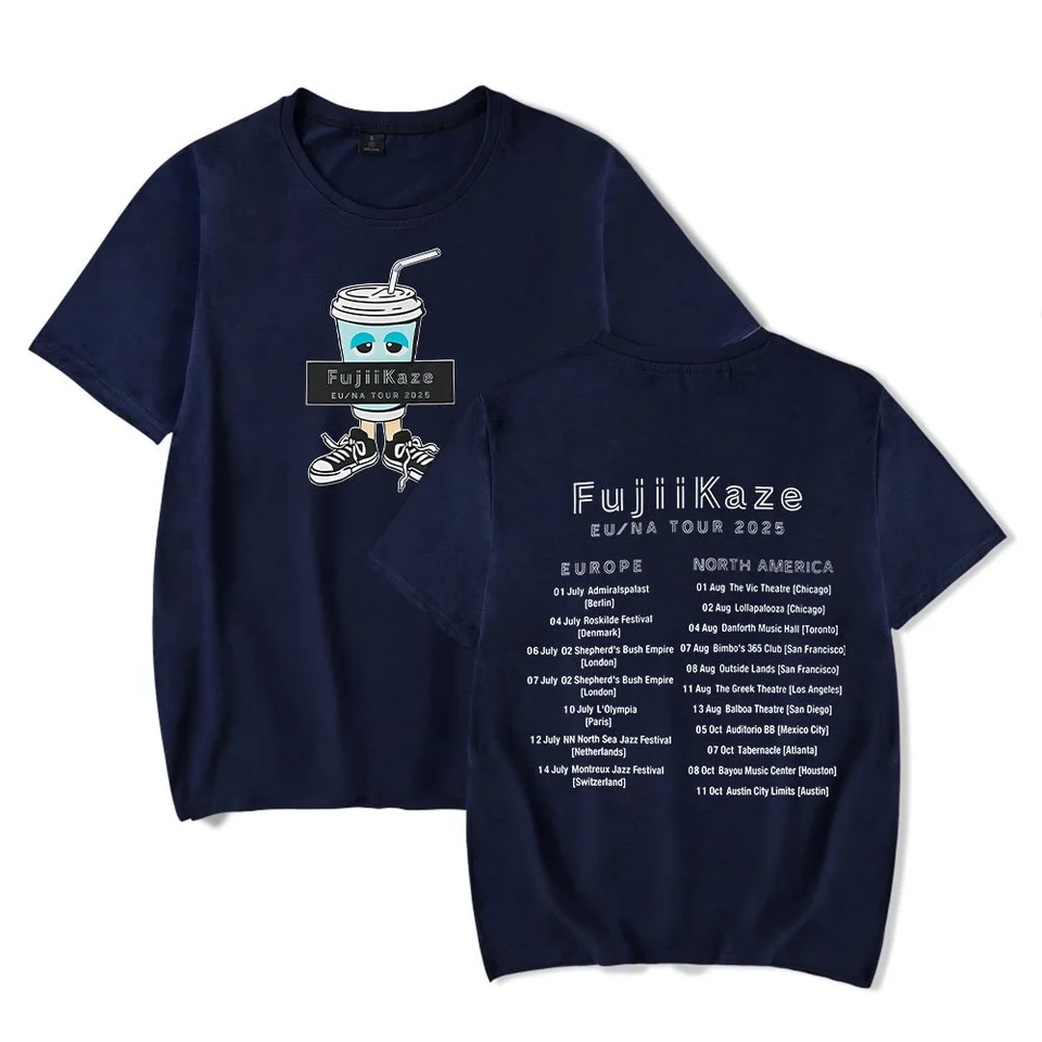 Fujii Kaze Europe and North America Tour 2025 Merch T-shirts Women