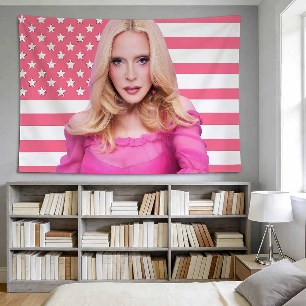 Singer M-Madonna Confessions II Flag For Room Dorm Party Hogar Bedside Living Room Wall Hanging Garden Decor Banner Gift
