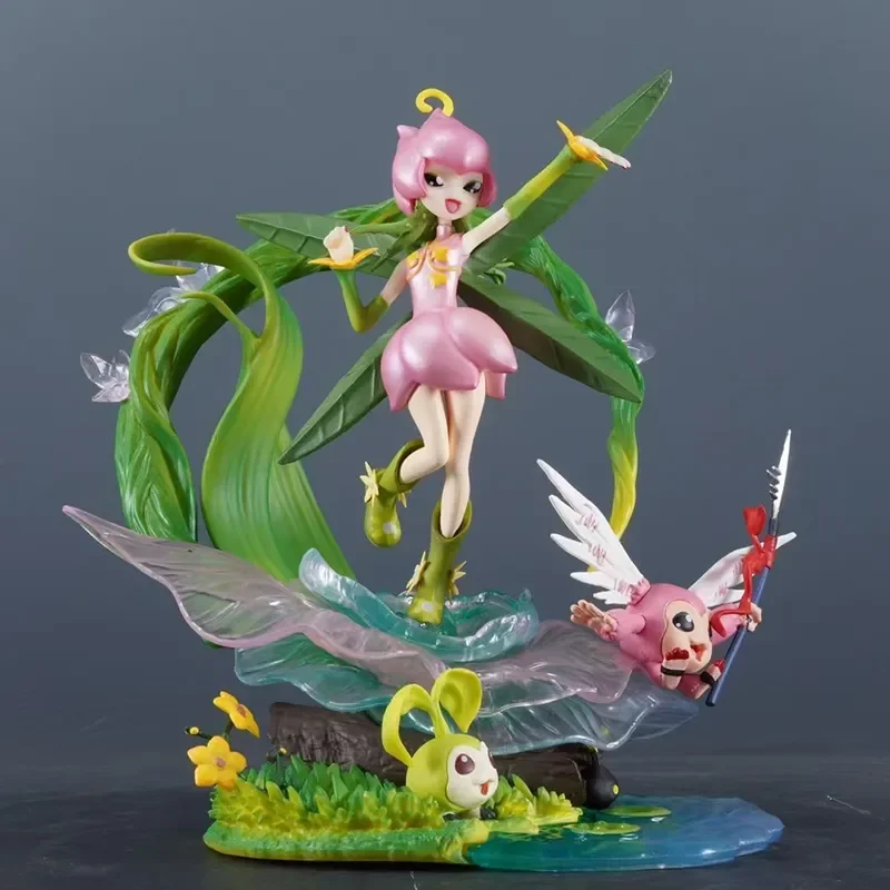 Digimon Figure Lilimon Figures 19cm Pvc Cute Girls Models Statue Dolls Figurine Collection Desk Decoration Toys Christmas Gifts