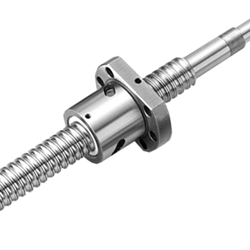 RM1605 Ballscrew C7 End Machined Length 250~1550mm+Nut Housing BK/BF12 End support+Coupler For CNC Router SFU1605 Ballscrew Kit