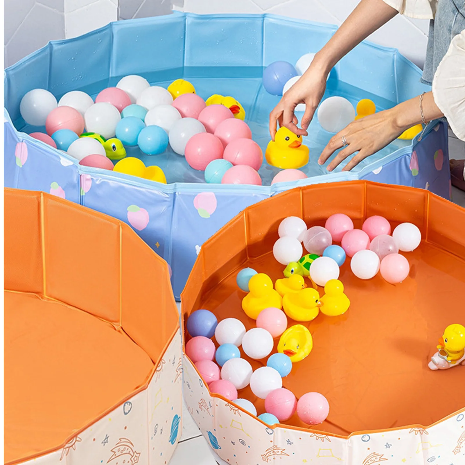 Collapsible Ball Pit Indoor Outdoor Ball Pit Babies Kids Playpen Collapsible Large Ocean Ball Pool Ballpit Playground For Kids