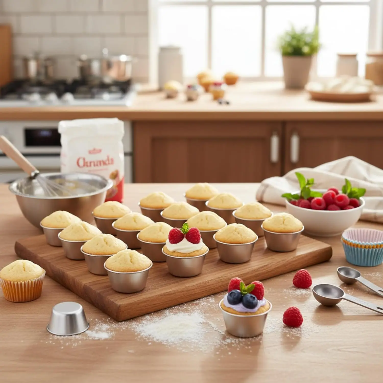 10-Piece Mini Flan Molds 6