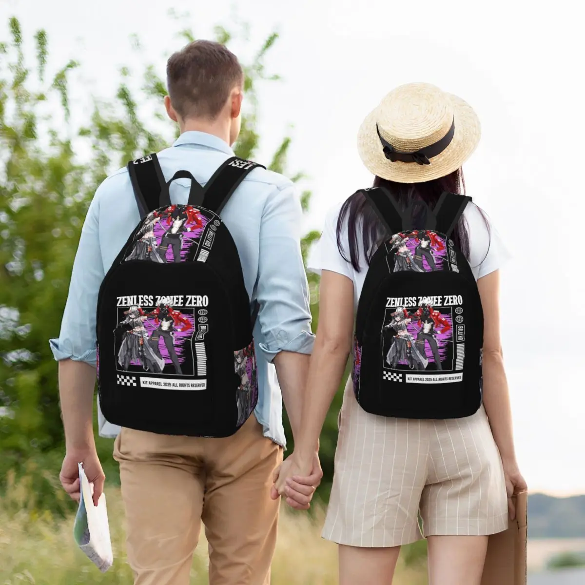 

Billy Kid - Zenless Zone Zero Backpack Student BookBag Children School Bag Computer Shoulder Bags for Boys Girls