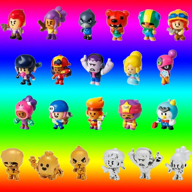 Mini bonecas de natal modelo de jogo original anime figuras decoração dos desenhos animados star-player moda presentes dos desenhos animados colecionáveis