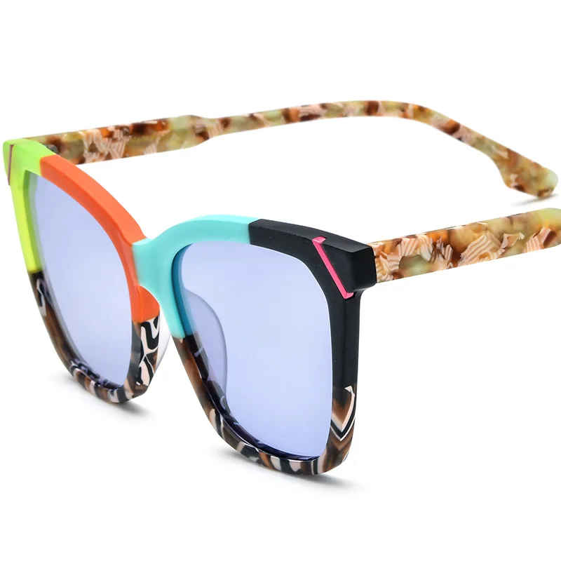 Frosted sunglasses unisex single item sunglasses celebrity personality driving glasses