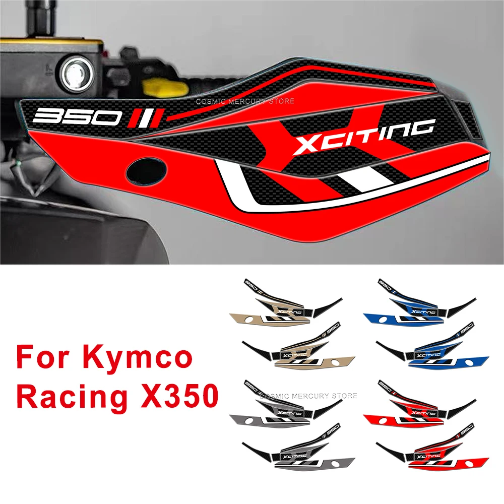 

For Kymco Racing X350 Motorcycle Handguard Protection Sticker Waterproof Hand guard Decal