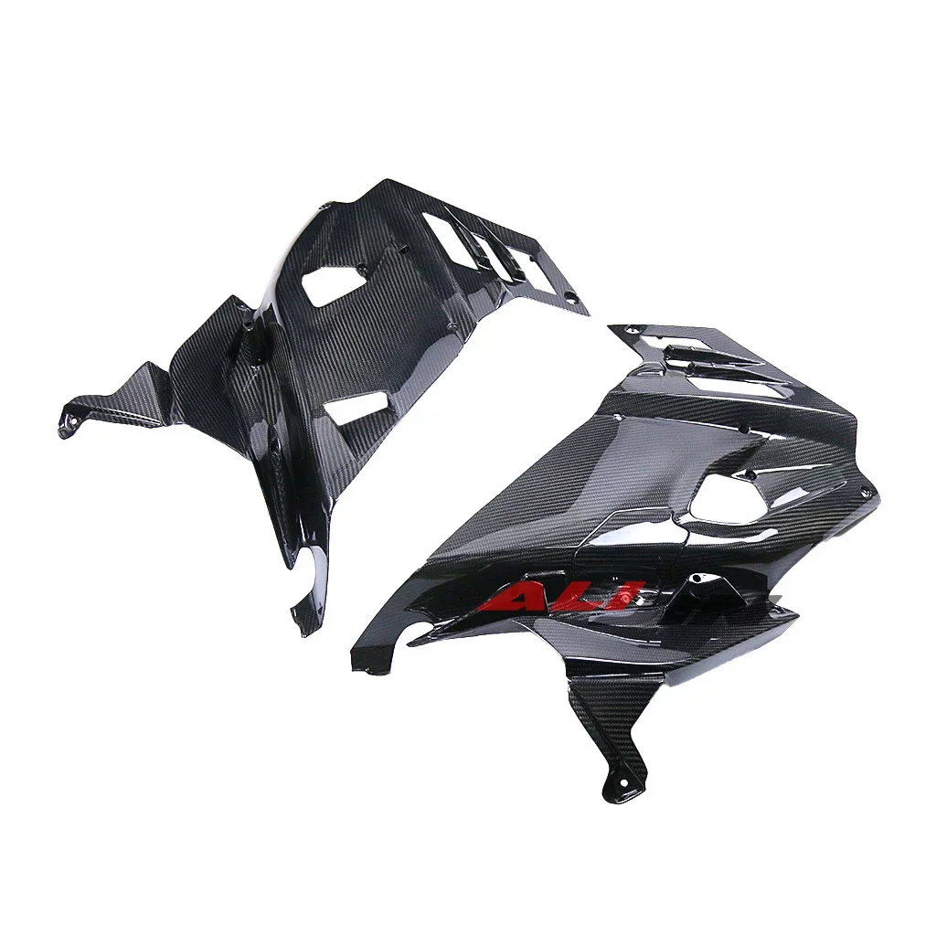 100% Real Dry Carbon Fiber Fit Aprilia RS660 RS 660 2021-2023 Motorcycle Middle Front Side Fairing Panel Cowling RS 660 2022