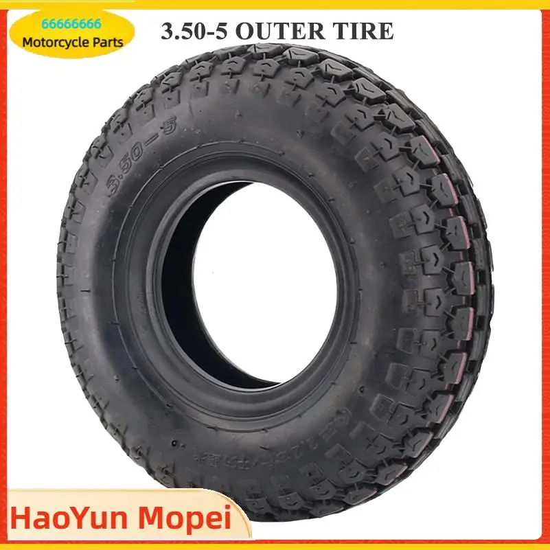 3.50-5 outer tire tube 12 inch high stability off-road tire, suitable for high-density electric scooters