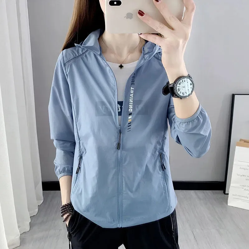 Light Thin Skin Coat Anti-UV Sun Shirt Summer Quick Dry Women's Coats Outdoor Mountaineering Clothes Men's  Female Couple Models