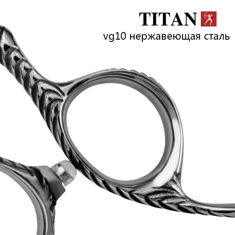 Titan hair scissors cut hair shears cutting hairdressing vg10 steel, hand made sharp scissors