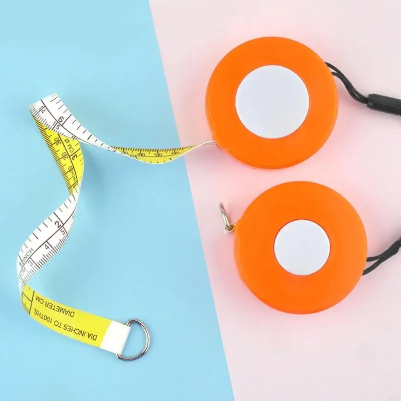 Diameter Tape Measure with Direct Conversion Readout, Two Color Centimeter and English-Unit Graduations for Trees, Tubing, M4YD