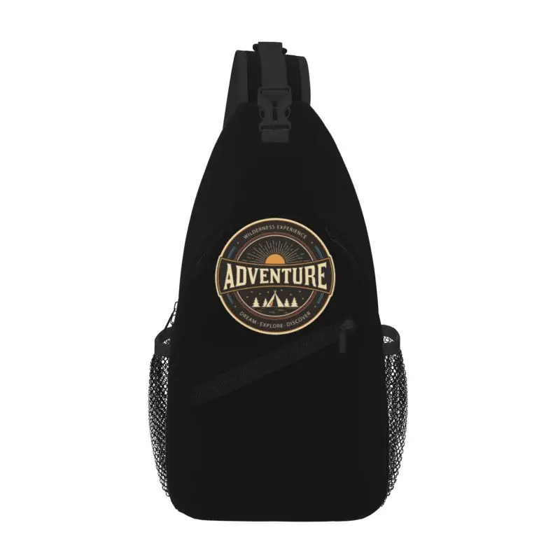 

Fashion Adventure Outdoor Wilderness Explorer Camping Sling Crossbody Backpack Men Shoulder Chest Bag for Traveling