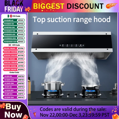 간단한 연기 배기 선풍기 천장 장착 강력한 배기 선풍기 흡입 범위 후드, 가정용 대형 흡입 주방 배기 선풍기  Best5