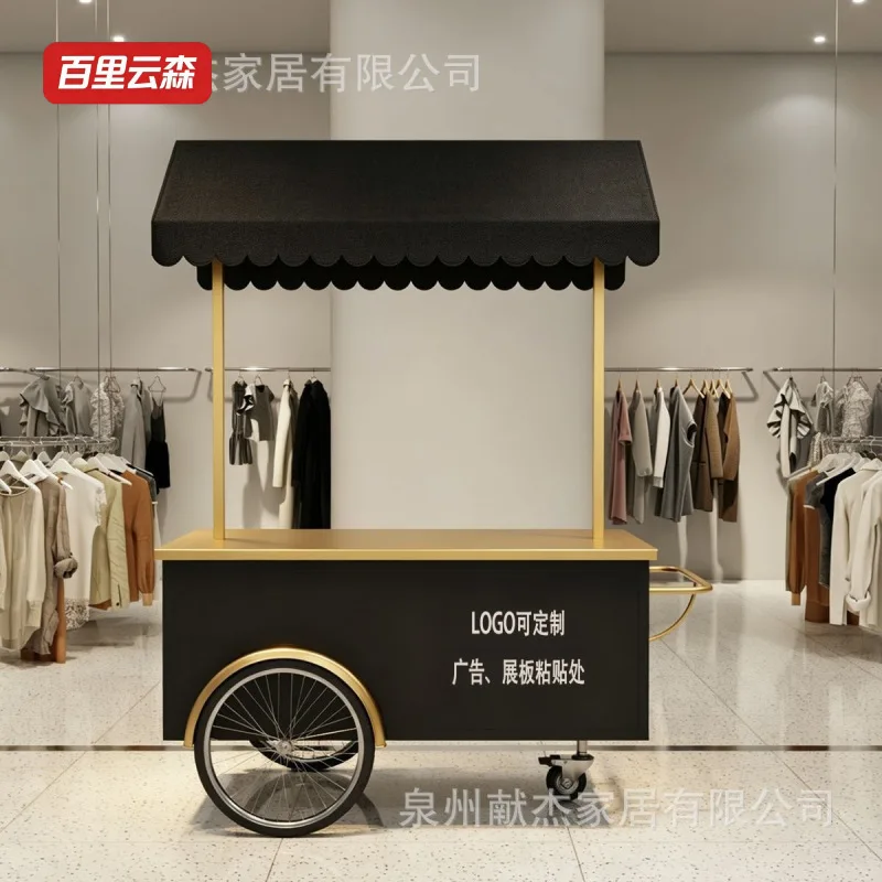LH Market, stall, push promotional cart, promotion, store display mobile cart