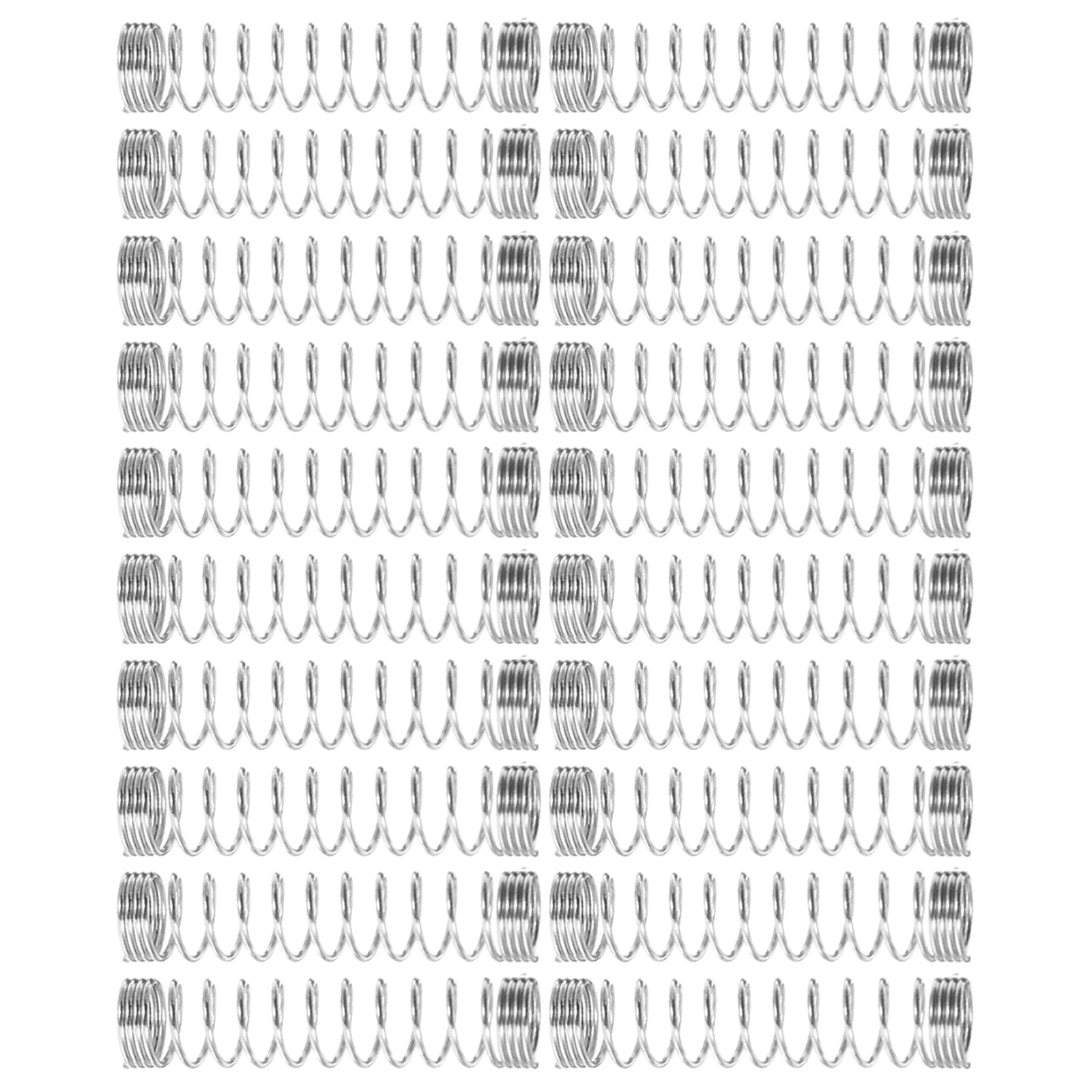 

20Pcs Stainless Steel Tension Springs Reliable Ballpoint Pen Compression Springs Replacement for Gel Pen Refills