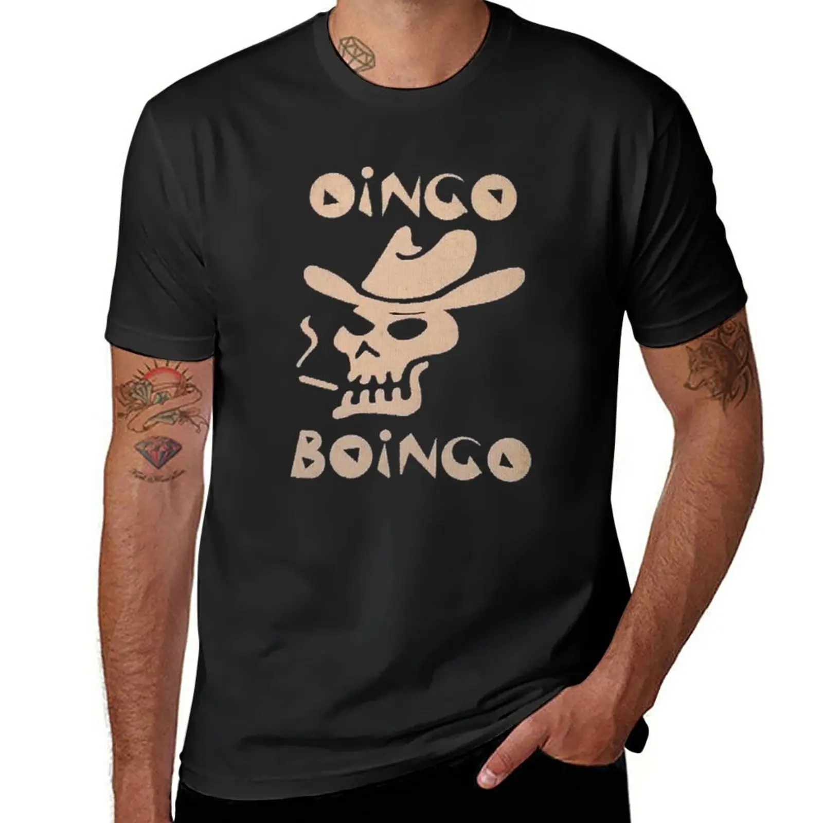 

New Oingo Boingo T-Shirt Short sleeve tee Short sleeve man clothes plus size tops tshirts for men