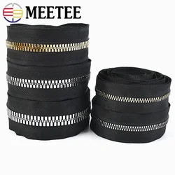 1/2/3/5/10M 3# 5# 8# 10# 15# Resin Zippers Tape for Sewing Bag Zipper Jacket Coat Down Coil Zips Repair Kit DIY Accessories