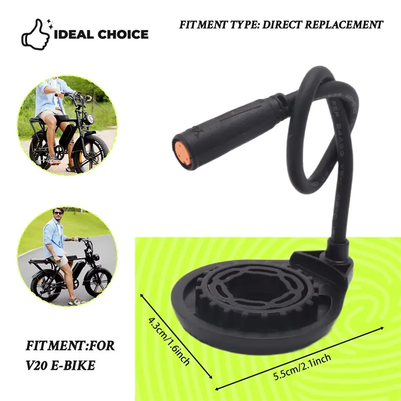 2025 Trend IMAGE Pedal Assist Sensor With Waterproof Connector For OUXI V20 E-BIKE Magnet Assist Sensor Installation Cable