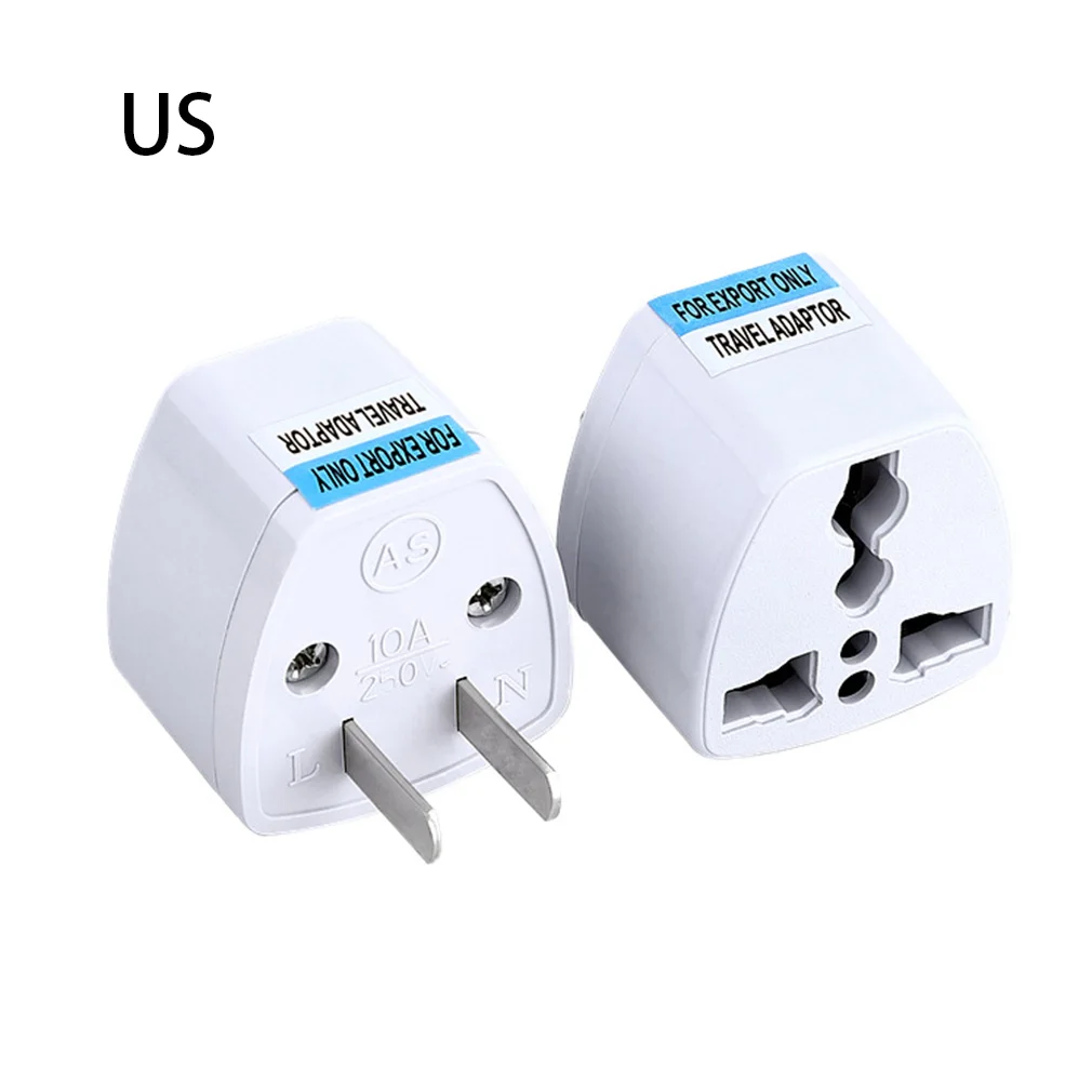 EU UK US AU Plug  Electrical Head Power Adapter Wall AC DetachableCellphone Charger Plugs For Computer Dropshipping Wholesale