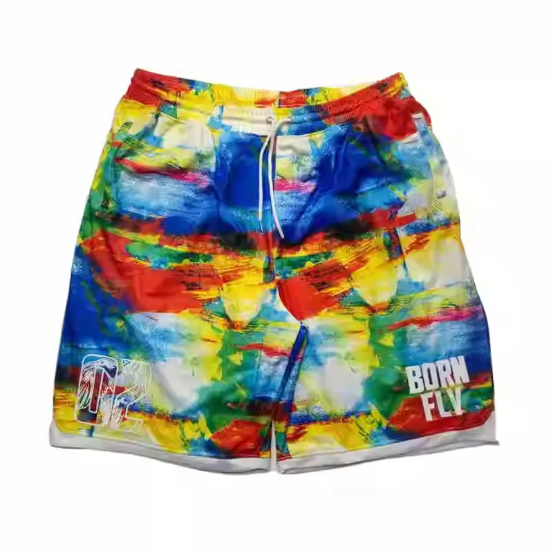 

Summer Men Sport Fitness Shorts King Of The South Hip Hop Rap USA Classic Loose Short Casual Quick Drying Breathable Short Pant
