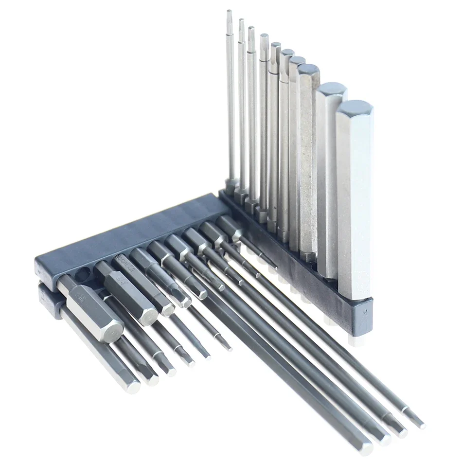 1Pcs Hohe Qualität 50mm S2 Stahl Innensechskant Schraubendreher Schraubendreher Kit Hand Werkzeuge Magnetische Bohrer Schraubendreher-set Bits