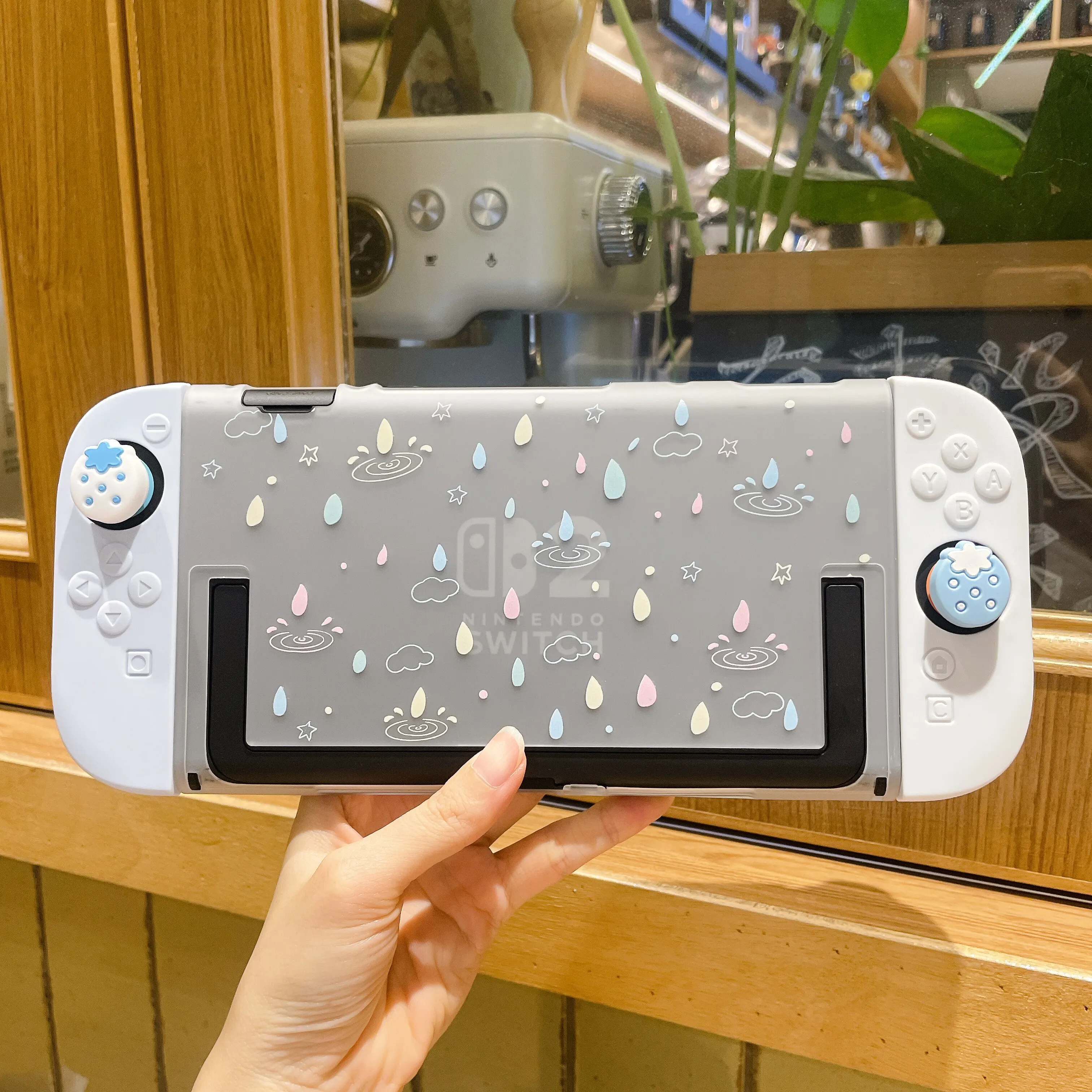 ins-style-switch-2-保護ケース-joy-con-シリコンカバー-nintendo-switch-2-本体用ゲームアクセサリー-無料ジョイスティックキャップ付き