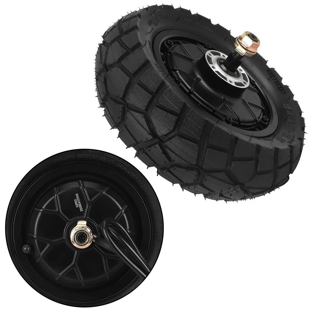 سكوتر كهربائي محور المحرك العجلة الخلفية ل Kukirin G2 Pro 48 فولت 600 واط المحرك الخلفي مع 9x3.0-5.5 فراغ الإطارات لسلس #1