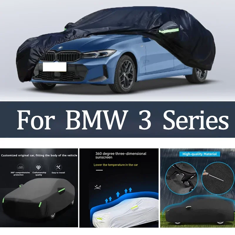 

For BMW 3 Series E46 E93 F30 F31 F34 Car Cover Outdoor Protection Covers Snow Sunshade Waterproof Dustproof Car Accessories Auto