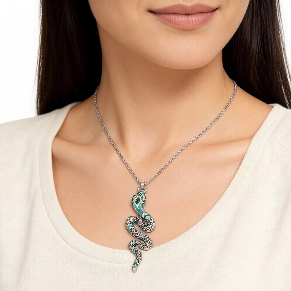Pendants Snake Myth of the Jungle Spring New Jewelry Bohemia 925 Sterling Silver Accessories Gift For Women