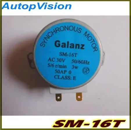 SM-16T Microwave Turntable Turn Table Motors Machinery Synchronous Motor SM16T AC30V for Galanz Microwave