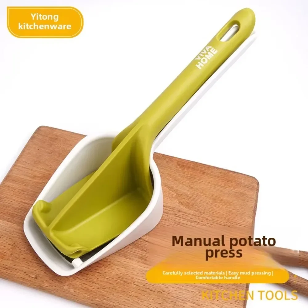 HOT Manual Mashed Potato Press Pumpkin Purple Mashed Potato Convenient Kitchen Complementary Food Tools Garlic Press