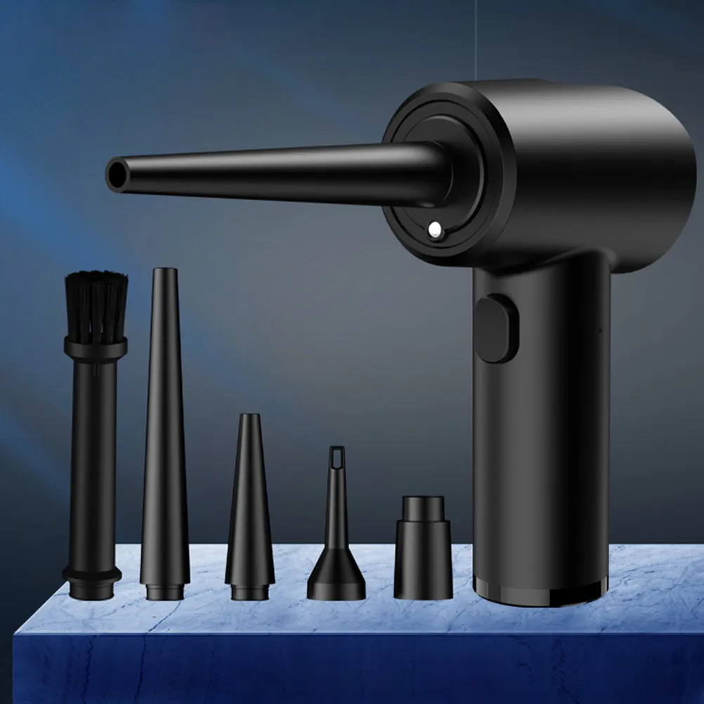 

Powerful Handheld Air Blower for Computer Keyboard Cleaning Rechargeable Electric Duster Fast USB Type C Charging