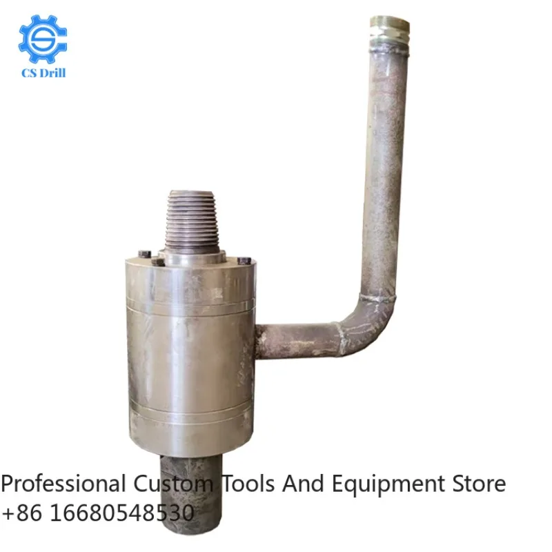 4aReliable Quality API 2 3/8 Swivel Drill Rod Cheap Price Water Well Drilling Rig Steel Material Construction Industry