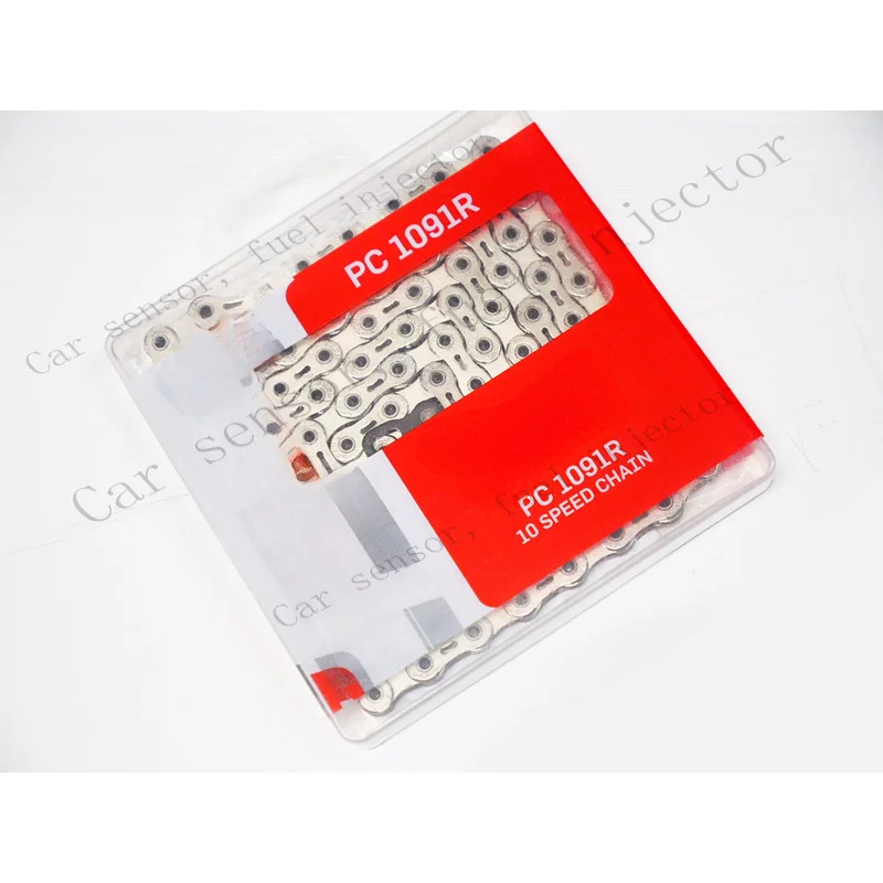 Q+ FOR SRAM PC-1091R PC1091R 10 Speed Chain Hollow Pin 114 links CHAMFERED Outer Plates    （Translation note: The product name 