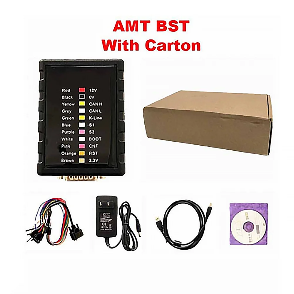 Newest Universal ECU BENCH AMT BST Service Tool Online/Offline Read&Write V1.0.10.9 MG1 MD1 Protocol For BMW/Benz/VOLVO/VAG/OPEL