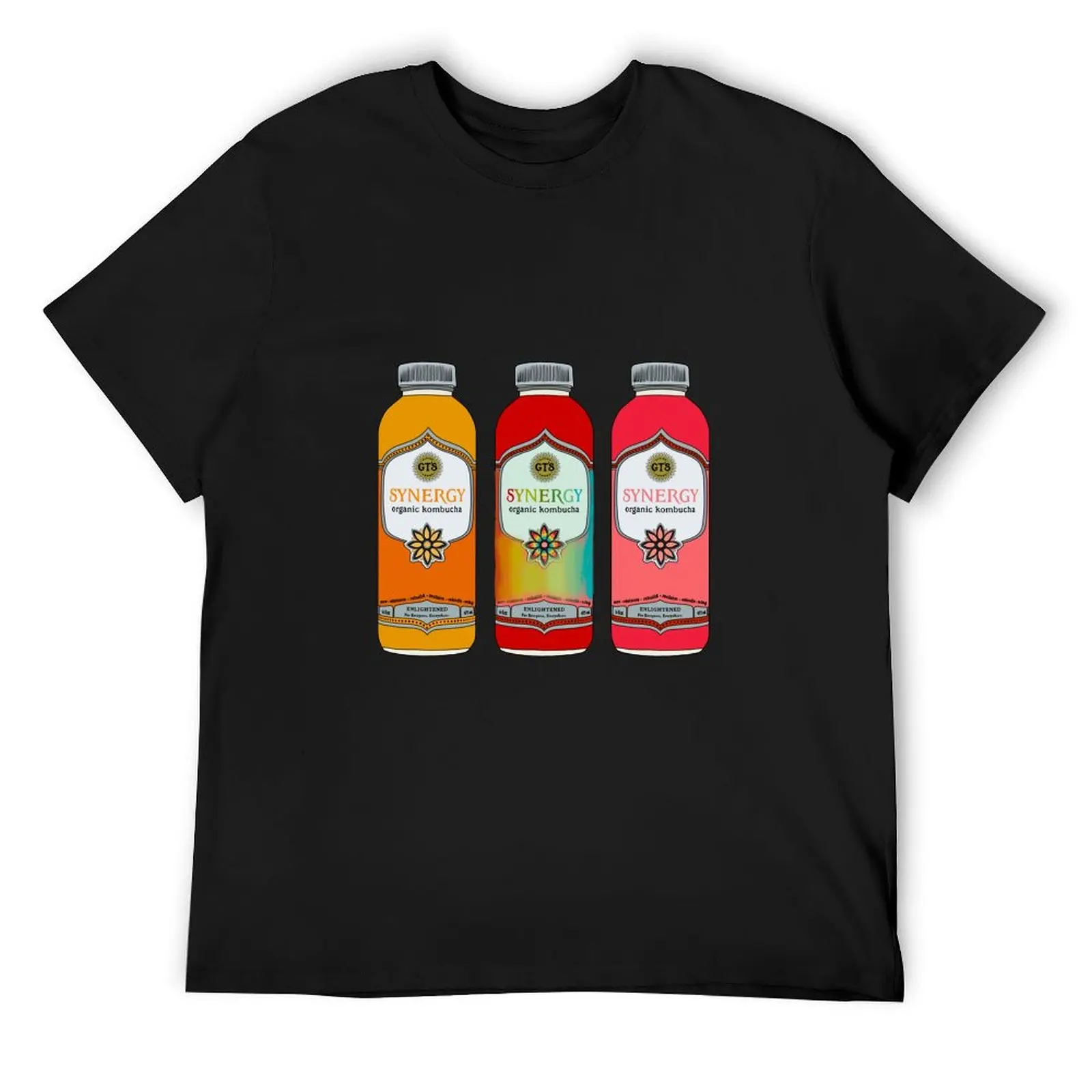 kombucha trio T-Shirt man clothes shirts graphic tee vintage mens graphic t-shirts big and tall